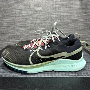 Nike Shoes React Pegasus Trail 4 Running Sneaker Black Cushioned Men’s Size 9.5